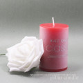 High Quality Different Size Classic Pillar Scented Candle for Home Decoration